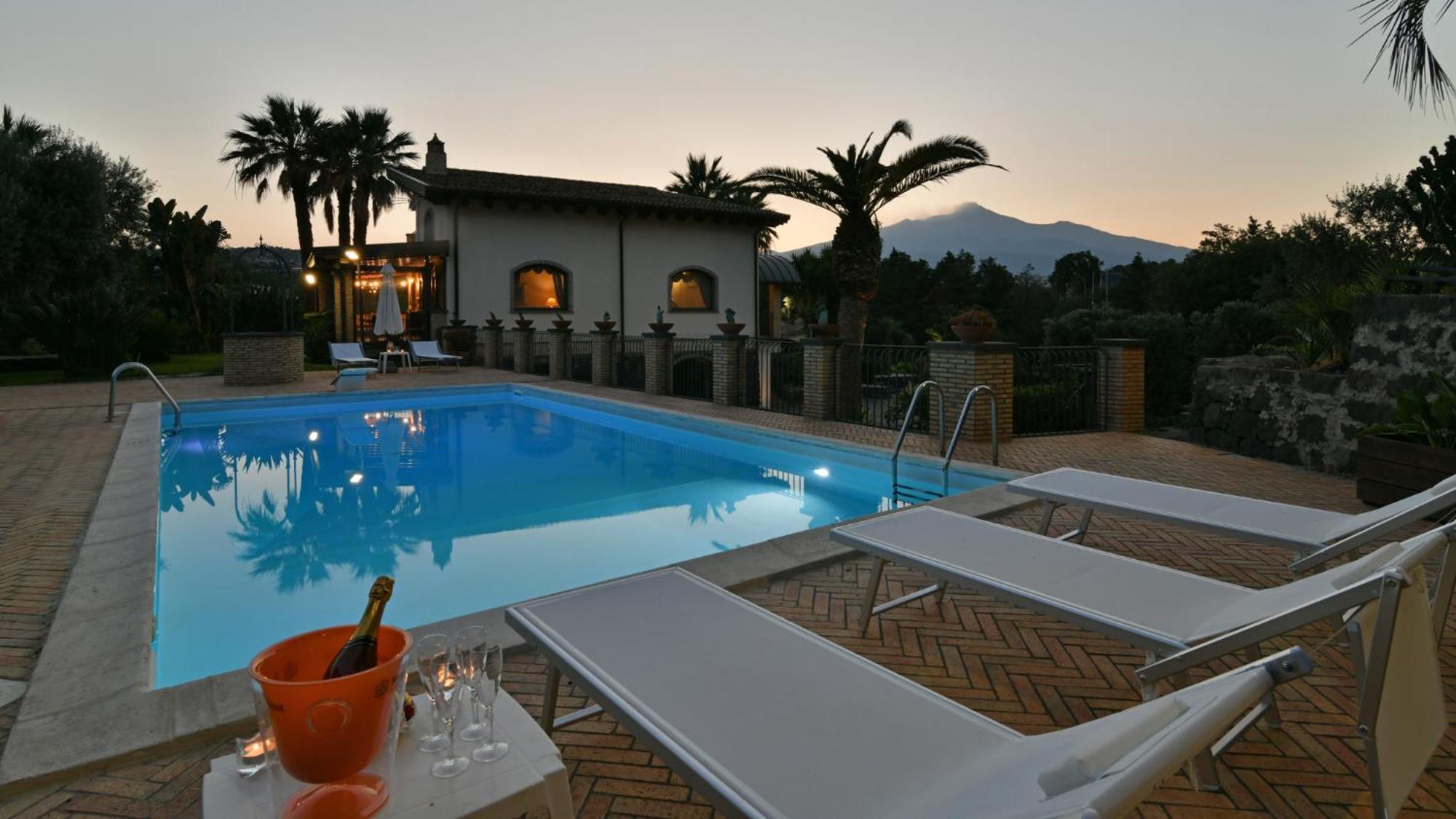 Villa Biddizza Acireale Exterior foto